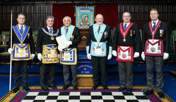 PGM visit to Leeds Lodge of Dawn