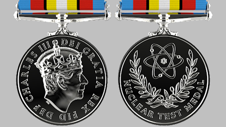 Nuclkear Test Medal